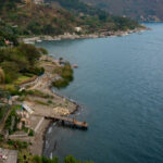 Lake Atitlan in Santa Cruz, Guatemala