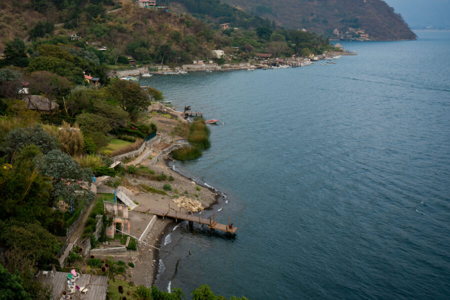 Santa Cruz Docks, Lake Atitlan Shoreline
