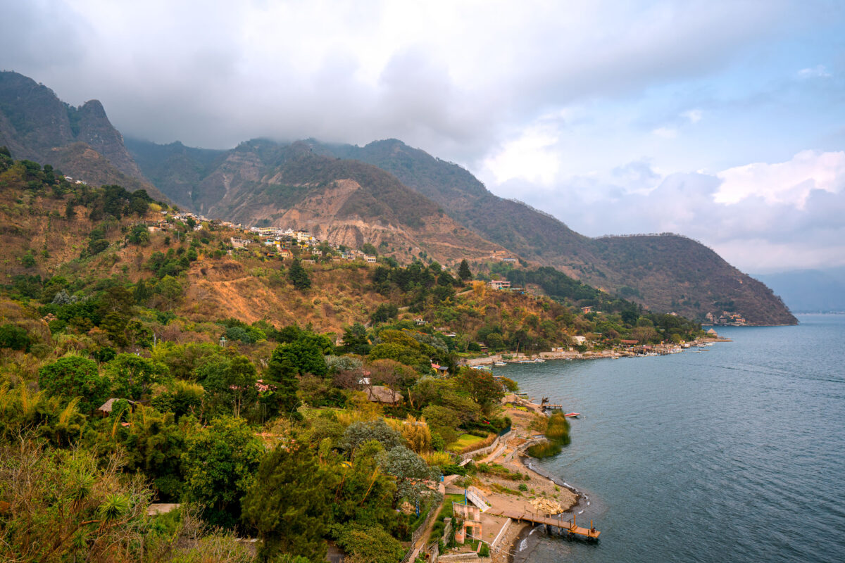 Santa Cruz La Laguna Village, Lake Atitlán, Guatemala