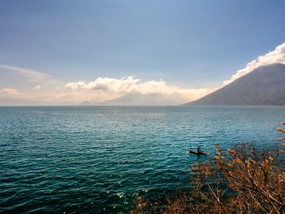 Lake Atitlán and Volcán San Pedro, Guatemala