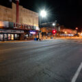 Uptown Theatre on Hennepin Ave and Lagoon Ave in Minneapolis during the Coronavirus (COVID-19) outbreak.