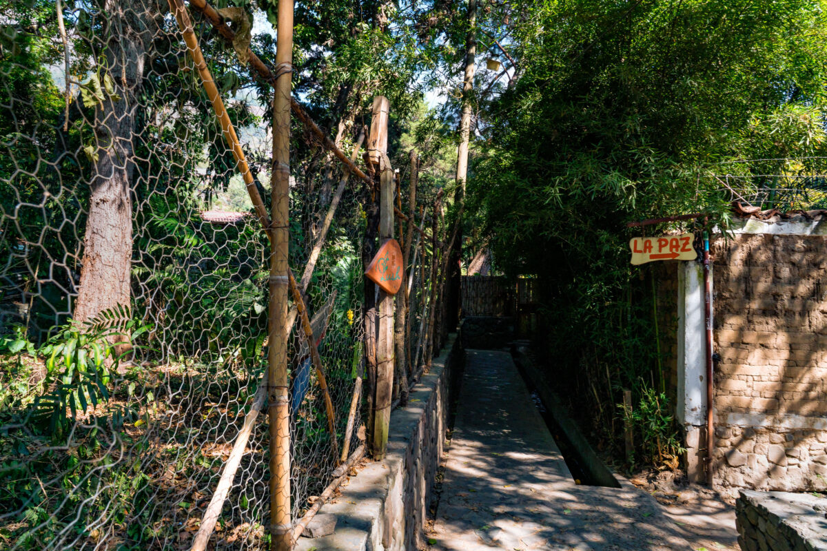 Walkway to La Paz, San Marcos, Guatemala