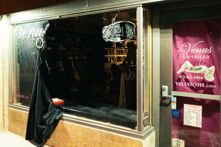 Venus Unveiled lingerie store 1 Venus Unveiled on Lake Street looted during the 3rd day of protests in Minneapolis following the death of George Floyd.