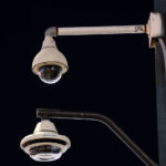 Avigilon bubble cameras.