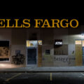 A Wells Fargo bank during unrest over the police murder of George Floyd.