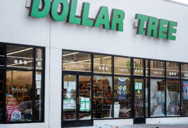A looted Dollar Store located near the Minneapolis police third precinct.