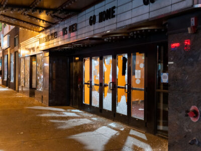 Uptown Theater Damage, Minneapolis