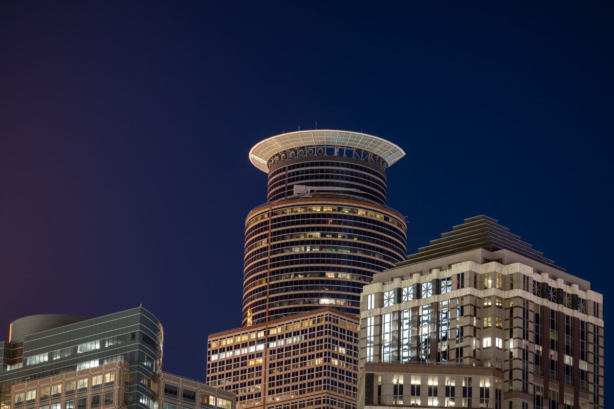 Capella Tower Crown In Downtown Minneapolis