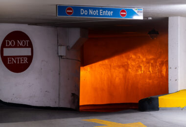 The RSM parking garage in downtown Minneapolis.
