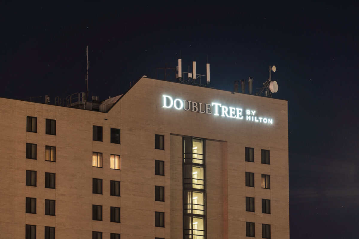 Doubletree Hotel by Hilton in St. Louis Park, Minnesota.