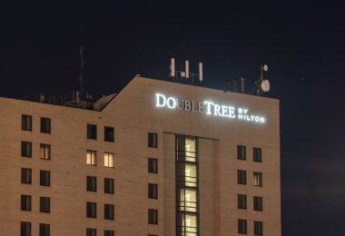 Doubletree Hotel by Hilton in St. Louis Park, Minnesota.