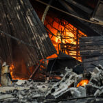 Fire rages at O'Reilly Auto Parts on Nicollet Ave.