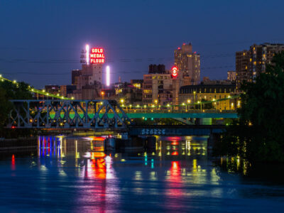 Neon signs of Downtown Minneapolis