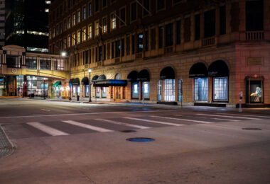 JB Hudson Jewelers on Nicollet Mall in downtown Minneapolis.