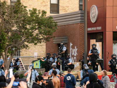 Minneapolis Police 3rd Precinct During George Floyd Protests