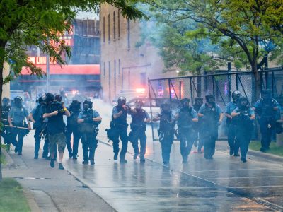 Minneapolis Police Deploy Tear Gas at 3rd Precinct
