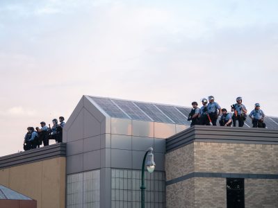 George Floyd Protest at Minneapolis Police 3rd Precinct