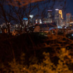 Downtown Minneapolis as seen from the Prospect Park and Witches Hat. In my opinion, this is a very underrated view of the downtown skyline!