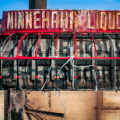 Minnehaha Liquors on May 31, 2020 after it was burned during protests in Minneapolis over the May 25th death of George Floyd.