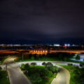 MSP Airport at night in May 2020