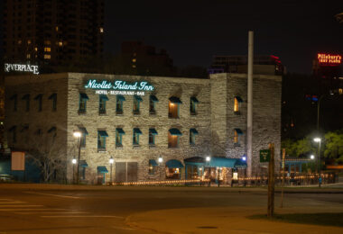 Nicollet Island Inn on Nicollet Island near downtown Minneapolis.