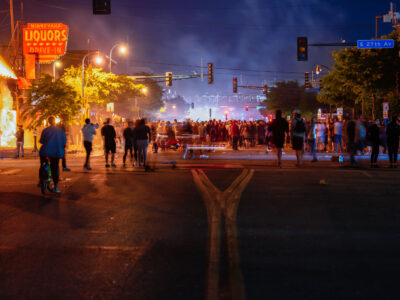 Minnehaha Liquors Fire, Lake Street Minneapolis