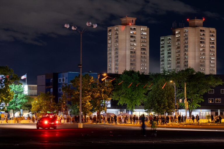 Protesters on Lake Street 3 Protesters on Lake Street during the 4th day of protests in Minneapolis following the death of George Floyd.