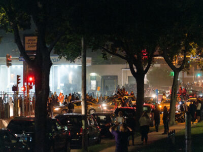 Protests at Minneapolis 5th Precinct Night