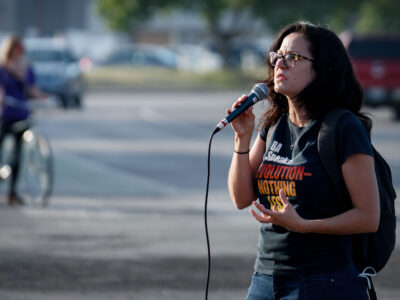 Sunsara Taylor speaks at Minneapolis 3rd Precinct