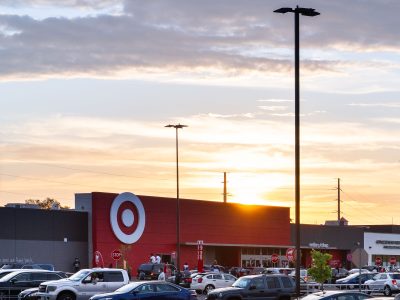 Target Store Sunset, Lake Street Minneapolis