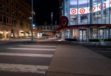 The flagship Target Store at 900 Nicollet Mall in downtown Minneapolis.