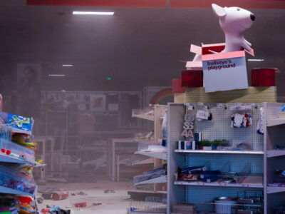 Riot damaged Target Store in Minneapolis
