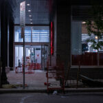 A Target store damaged during the 2020 Minneapolis Uprising following the police killing of George Floyd on May 25th, 2020.