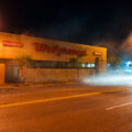 Walgreens on fire on Lake Street in Minneapolis on the 3rd day of protests after the death of George Floyd.