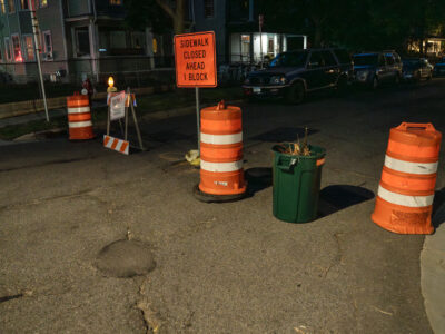 South Minneapolis Makeshift Barricades, George Floyd Unrest