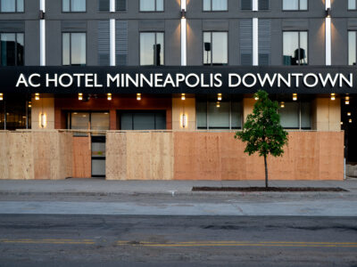 AC Hotel Minneapolis Downtown, boarded for curfew