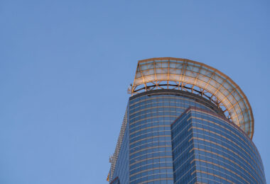 The Capella Tower crown in Downtown Minneapolis.