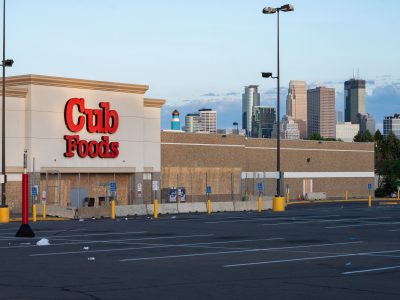 Cub Foods, Broadway Ave, North Minneapolis, Boarded Up, 2020