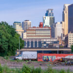 Minneapolis as seen from the North Loop.