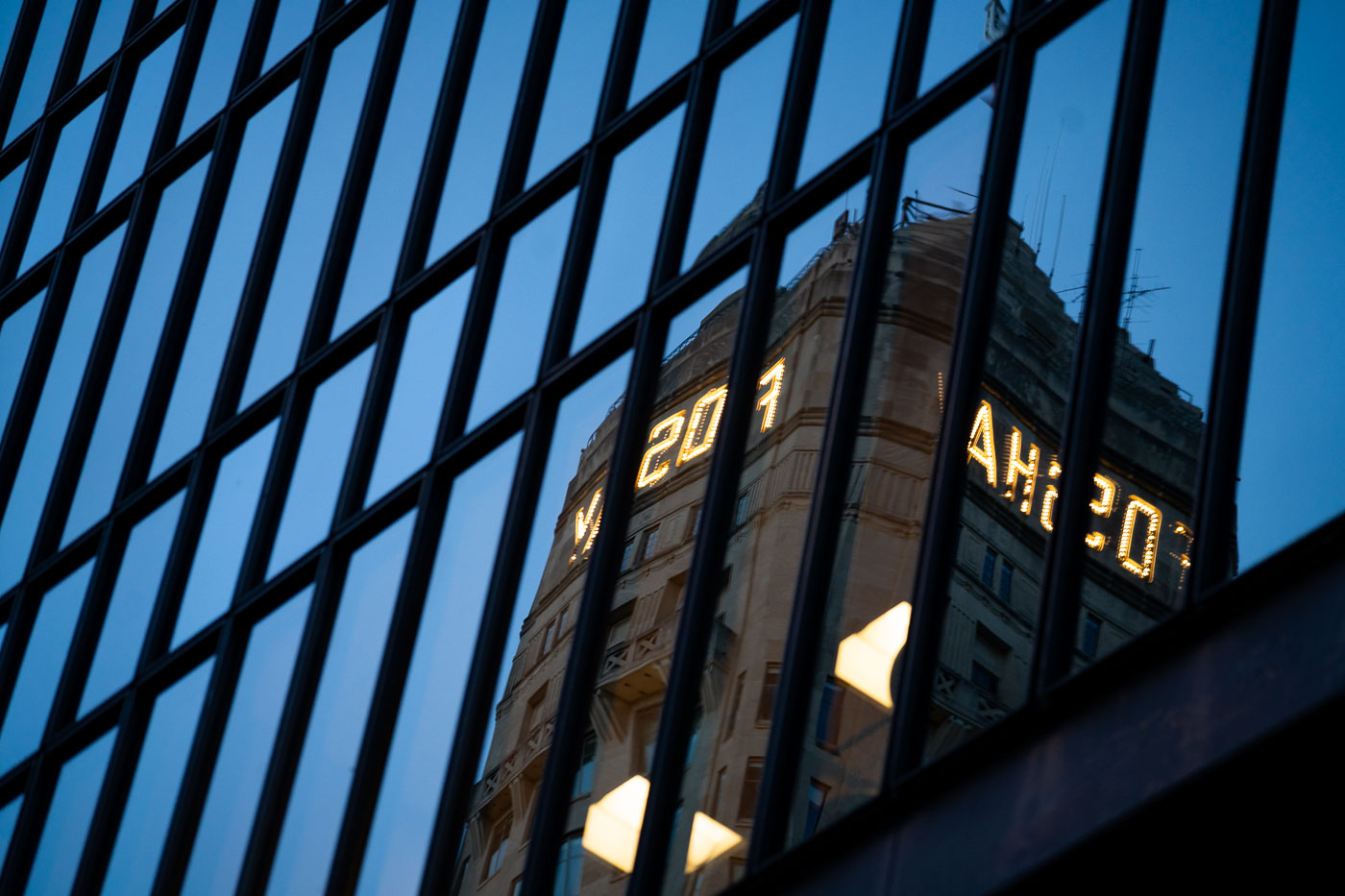 Foshay Tower Reflections in Minneapolis