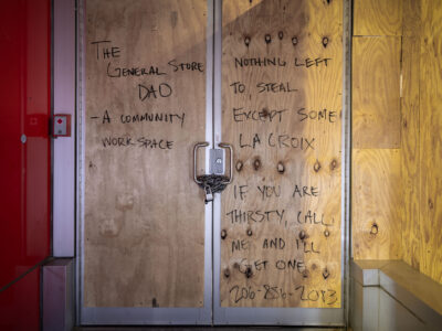 General Store Dad Boards, Hennepin Ave, Minneapolis Unrest