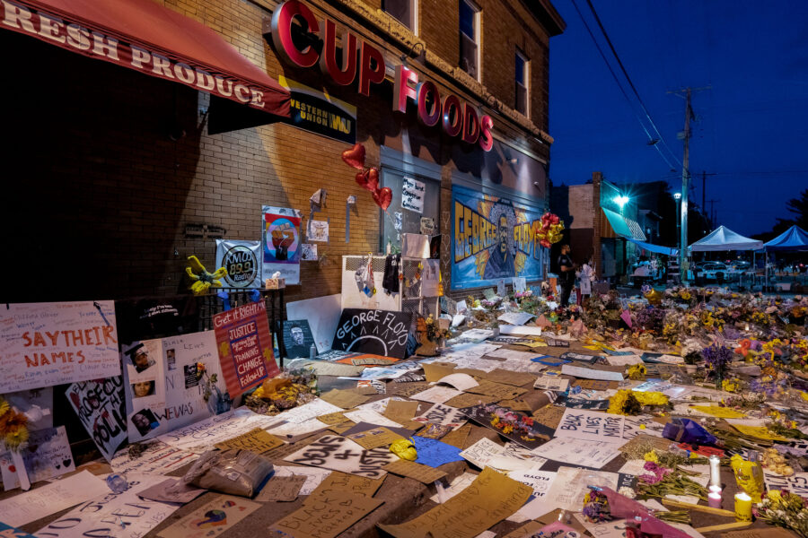 George Floyd Square Memorial at Cup Foods, Minneapolis