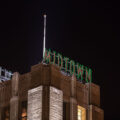 Midtown Exchange building during late night