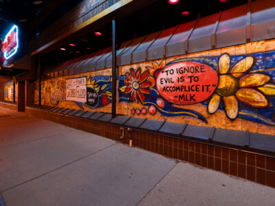 MLK & George Floyd Mural, Red Cow, Uptown Minneapolis