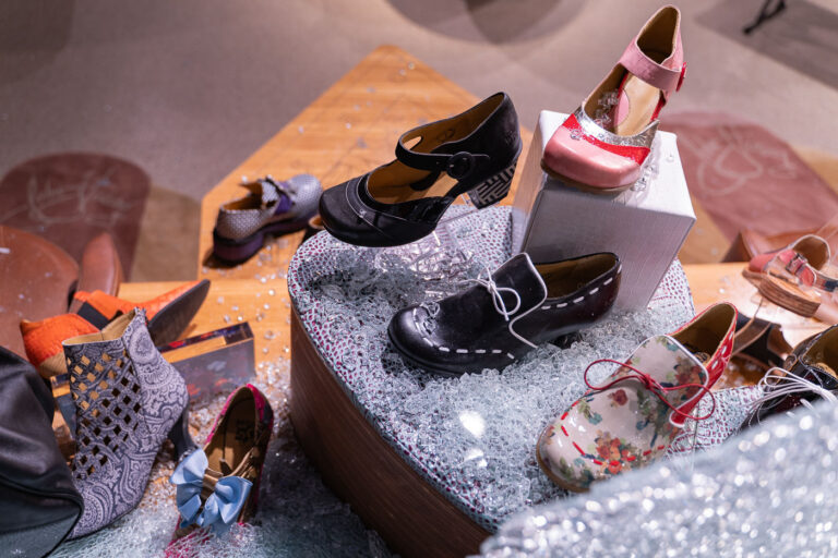 Shattered Windows 4 Shattered glass at retail store on the corner of Hennepin Ave and Lagoon Ave in Uptown Minneapolis on June 21, 2020.