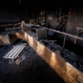 Inside Max It Pawn on Cedar Avenue after it was destroyed by fire following the May 25th, 2020 death of George Floyd.