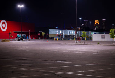 Target on East Lake Street. The store closed in May 2020 following damage from riots after George Floyd’s murder.