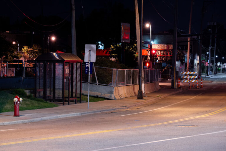 Intersection of Minnehaha and Lake Street 3 The intersection of Lake and Minnehaha. The corner was home to AutoZone, Minnehaha Liquors and the Minneapolis police third precinct police station. All the buildings were burned in May 2020.