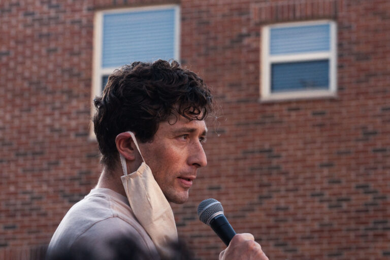 Jacob Frey speaks at Oromo march 3 Minneapolis Mayor Jacob Frey speaks on July 10th, 2020 at a Oromo march in Northeast Minneapolis.