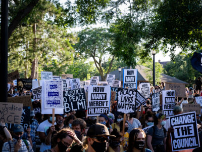 Uptown Minneapolis 'How Many Weren't Filmed?' March